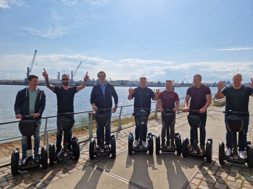 2 Hours Hamburg Segway Tour - Getting comfortable before the city ride
