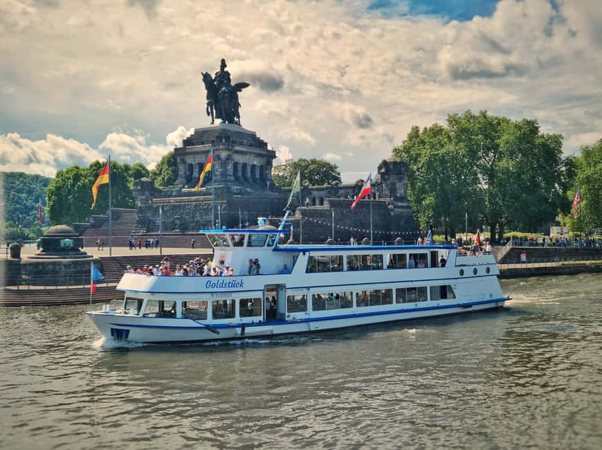 2-River Day-trip by boat to Koblenz and return from Alken - Key things to know before you go