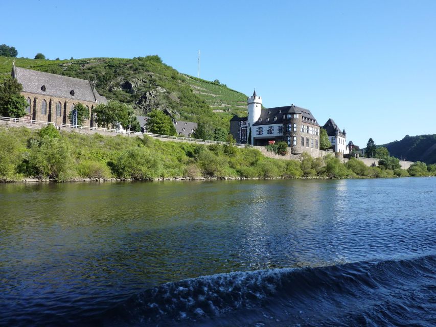2-River Day-trip by boat to Koblenz and return from Alken - Leaving Alken on the MS Goldstück