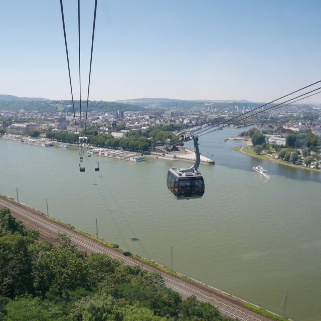 2-River Day-trip by boat to Koblenz and return from Alken - The return cruise at 2:30 pm
