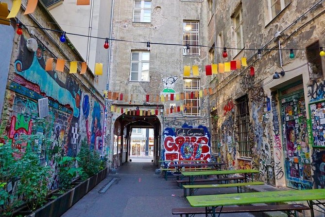 Alternative Berlin Private Tour with Jacob - Graffiti and Squats - Hackescher Markt, where Berlin’s street food enters