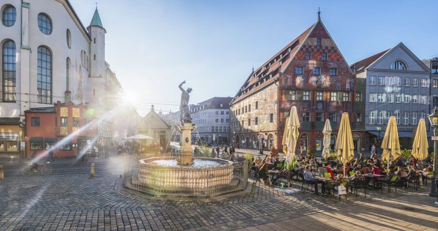 Augsburg's Water Management System - City Walking Tour - Augsburg’s fountains tell the public story