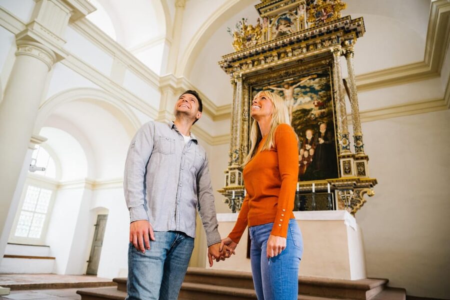 Augustusburg Castle: Guided tour - Inside the Lindenhaus and the electoral chambers