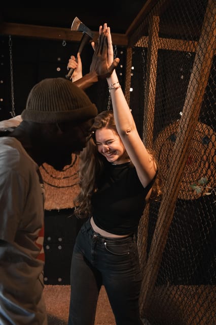 AXE THROWING EXPERIENCE IN BERLIN - Private Lanes Make This Better for Groups