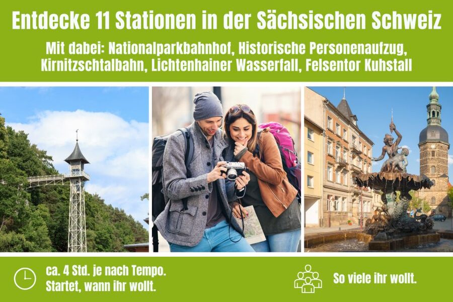 Bad Schandau: Scavenger Hunt through Saxon Switzerland - How the puzzle design works in real use