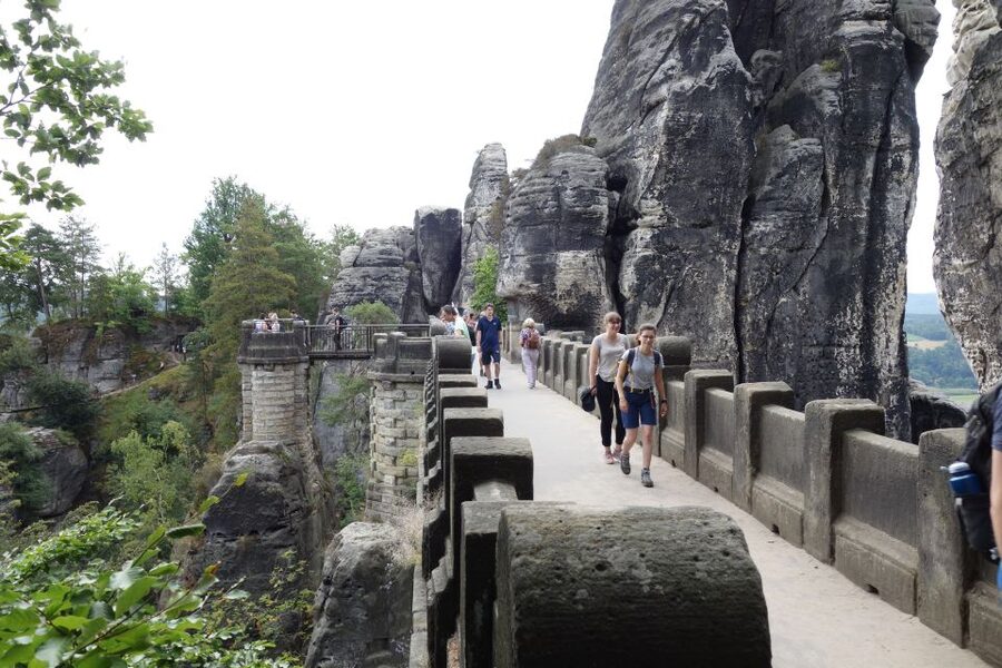 Bastei Bridge & Gorge Boat Ride - Day Trip from Dresden - Tisá Rocks, the Narnia setting