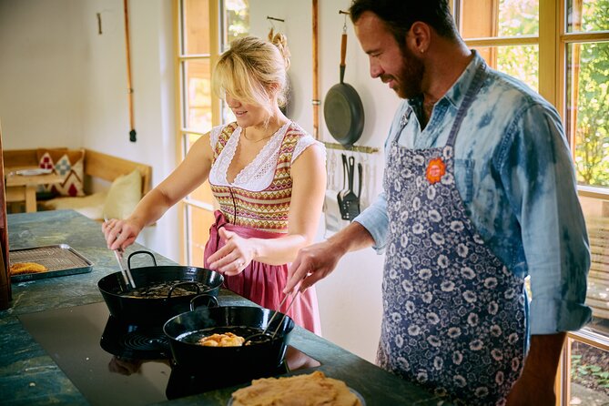 Bavarian Schnitzel Cooking Class in Oberaudorf Farmhouse - The schnitzel hammer takes center stage