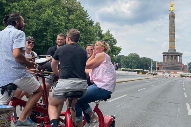 Beer Bike & Party Bike Highlights Berlin City Tour including pick-up - What this Berlin beer bike tour really is