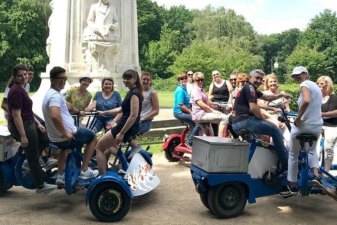Beer Bike & Party Bike Highlights Berlin City Tour including pick-up - The Holocaust Memorial and a serious change of tone