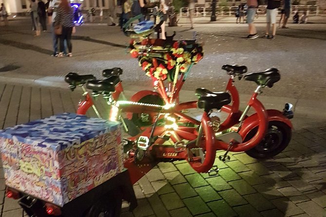 Beer Bike & Party Bike Highlights Berlin City Tour including pick-up - Topography of Terror and Gropius Bau