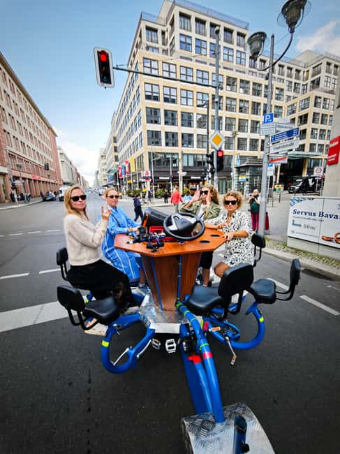 Beer Bike & Party Bike: Unforgettable Berlin City Tour incl. pickup - Key points to know before booking