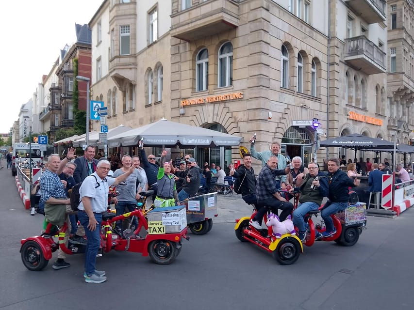 Beer Bike & Party Bike: Unforgettable Berlin City Tour incl. pickup - Martin-Gropius-Bau and Checkpoint Charlie