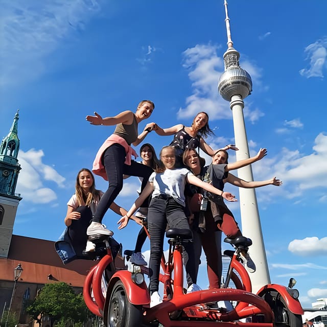 Beer Bike & Party Bike: Unforgettable Berlin City Tour incl. pickup - How the short timing affects the route
