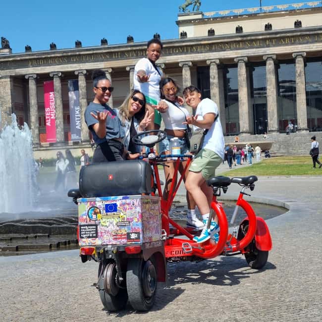 Beer Bike & Party Bike: Unforgettable Berlin City Tour incl. pickup - Beer, music, blankets, and the party atmosphere