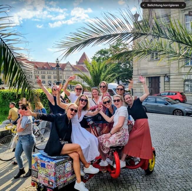 Beer Bike & Party Bike: Unforgettable Berlin City Tour incl. pickup - Starting in Mitte with pickup included