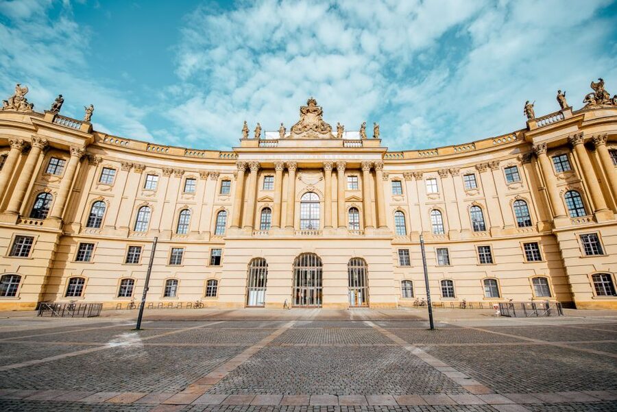 Berlin: 1-Hour Guided Tour of the Historic Center - Walking Unter den Linden toward Bebelplatz