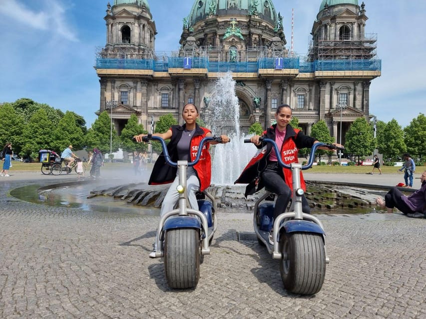 Berlin: 2-Hour City Guided Tour on a Fat Scooter - The Holocaust Memorial requires a quieter pace