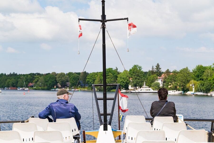 Berlin: 2-Hour Lake Oberhavel Cruise from Tegel - Leaving Tegel for the northern lakes