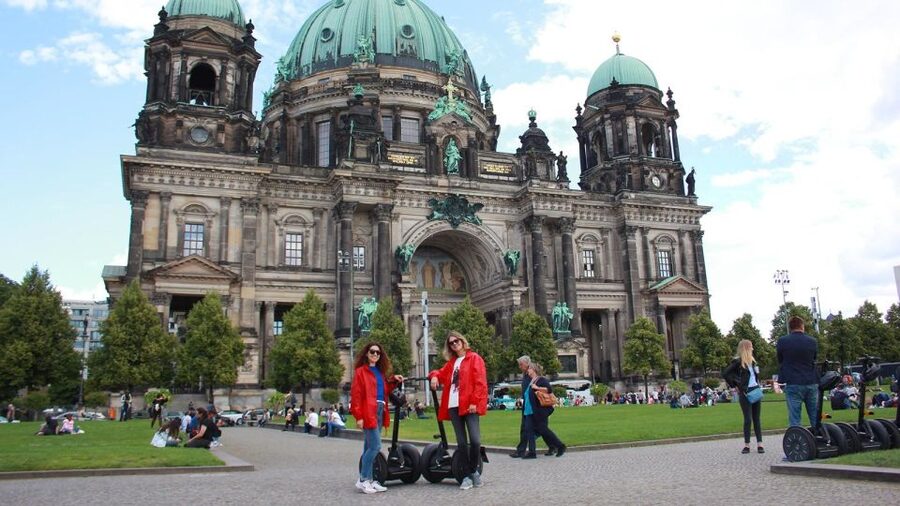 Berlin 2-Hour Segway Tour - The Holocaust Memorial requires a slower moment