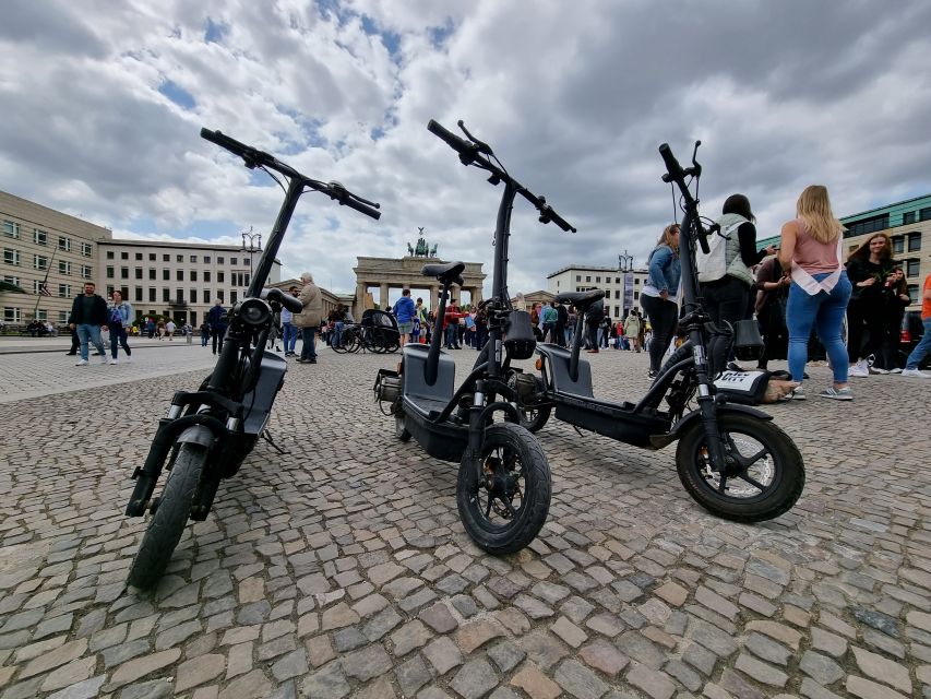 Berlin: 3-H Top Sights Guided E-Scooter Tour - Key points to know before booking