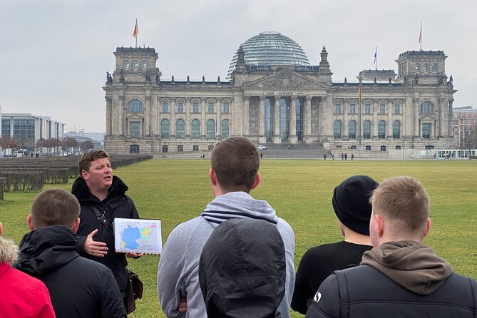 Berlin Battlefield Tour - Operation Berlin 1945 (Small Group) - Platz der Republik and the exposed ground before the Reichstag