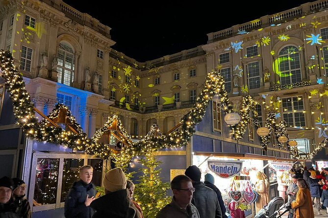 Berlin Christmas Markets Walking Tour - Bebelplatz combines holiday stalls with serious history