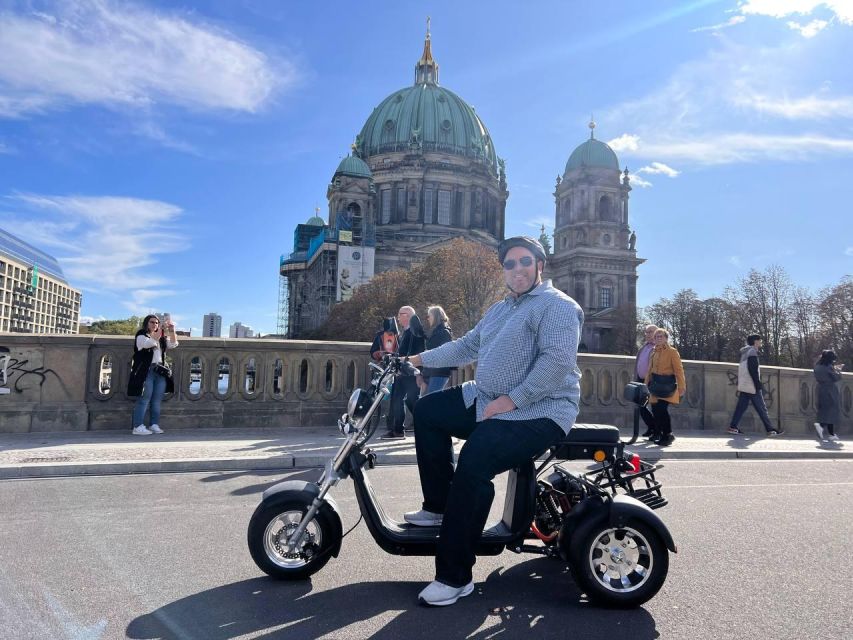 Berlin City: 2 Hour Guided Fat Tire E-Scooter Tour - Berlin sights covered in two hours