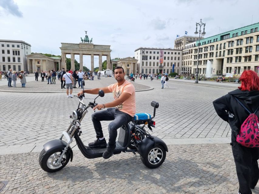Berlin City: 2 Hour Guided Fat Tire E-Scooter Tour - Who should book this fat tire tour?