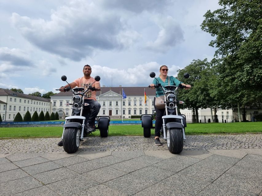 Berlin City: 2 Hour Guided Fat Tire E-Scooter Tour - The Holocaust Memorial deserves a slower pause