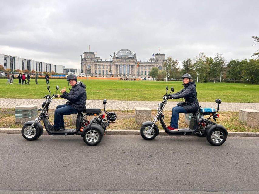 Berlin City: 2 Hour Guided Fat Tire E-Scooter Tour - The guide can make or break the two hours