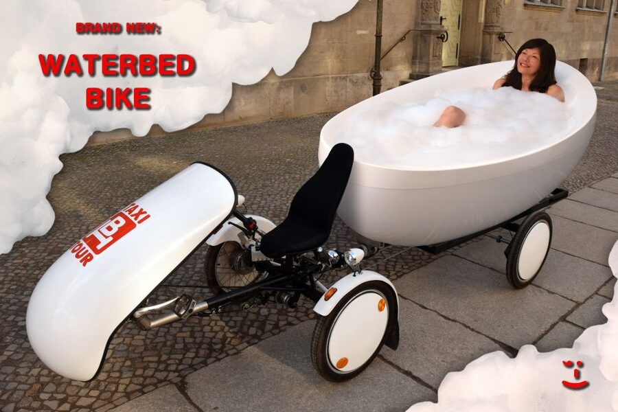 Berlin: City Sightseeing Tour in a Unique BedBike - The guide makes the difference