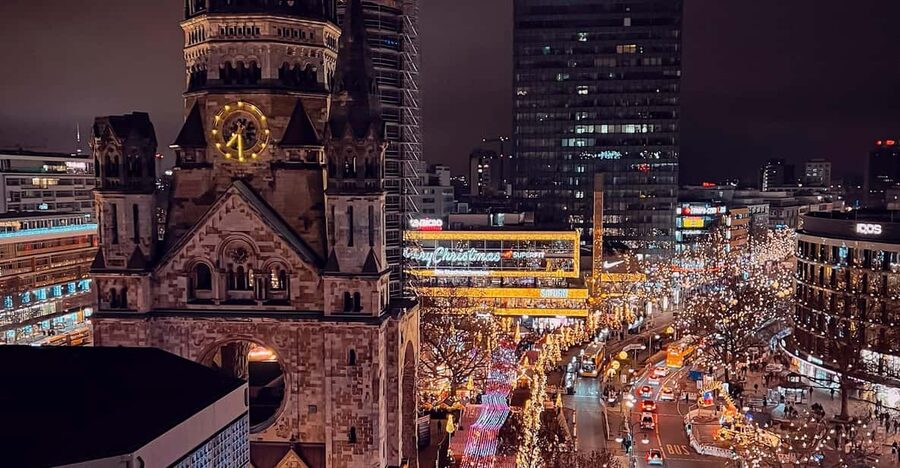 Berlin: Classical Concert at Kaiser Wilhelm Memorial Church - The church setting, from historic ruin to modern interior