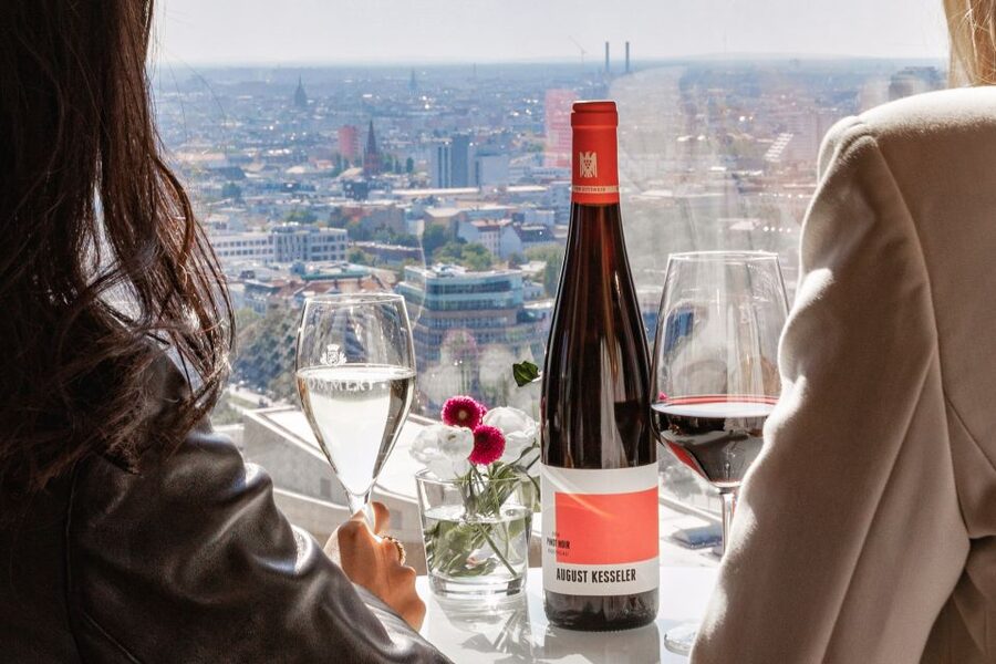 Berlin: Combo-Ticket for Panoramapunkt with Crémant at Café - Key points at a glance