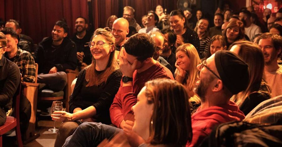 Berlin: Culture Shock Comedy Show - Arriving for the free shot and bar atmosphere