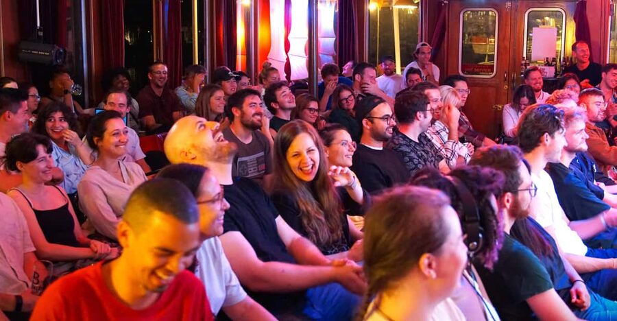 Berlin: Eastern European Comedy Special Ticket and Free Shot - The free shot and first welcome