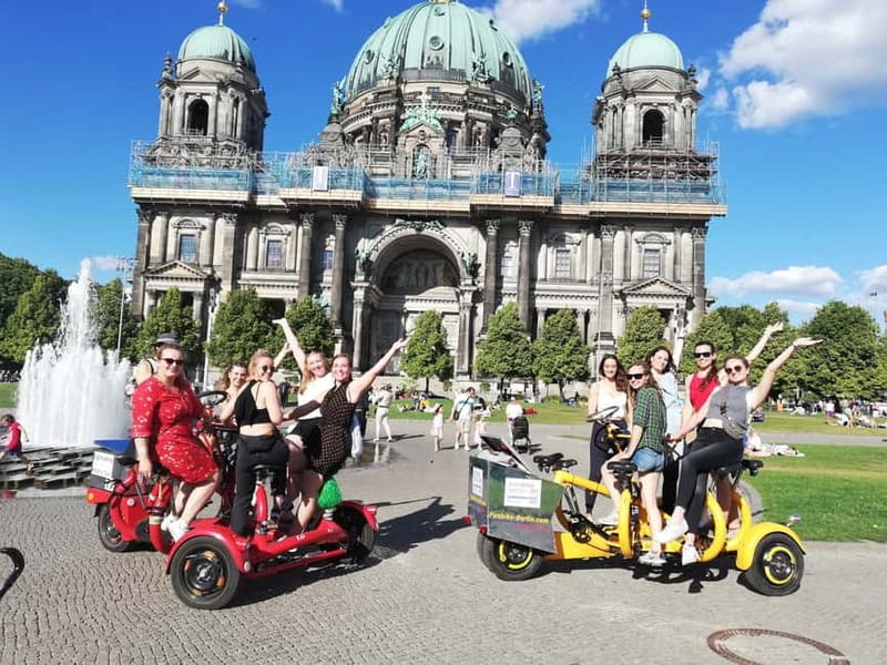 Berlin: Fun Private Guided Sightseeing Tours with Teambikes - Key points at a glance