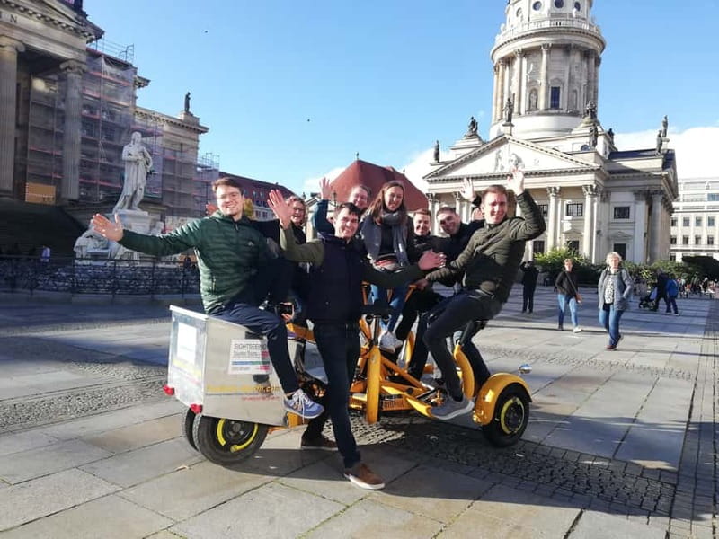 Berlin: Fun Private Guided Sightseeing Tours with Teambikes - Starting beside the Brandenburg Gate