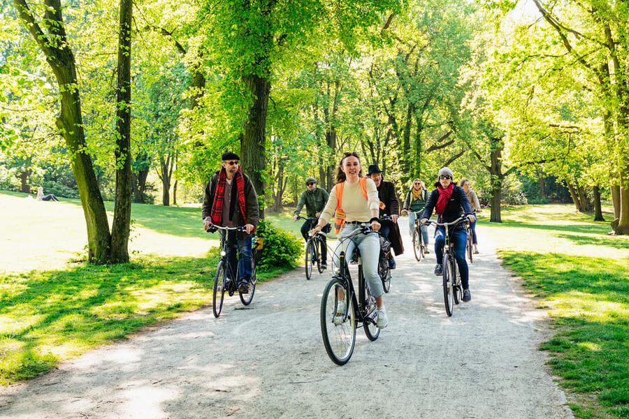 Berlin: Green City Guided Bike Tour - Starting among the red-brick buildings of Kulturbrauerei