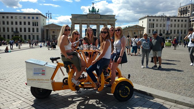 Berlin : Guided Private Sightseeing Tours with Funbikes, Teambikes - What riding a Berlin Funbike is really like