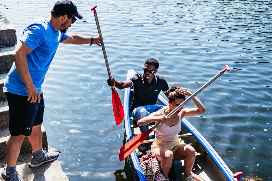 Berlin: Guided Tour by Canoe - What the paddling is really like
