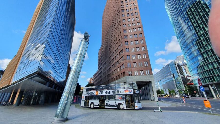 Berlin: Hop-on Hop-off Bus Tour with Live Commentary - Potsdamer Platz and the Topography of Terror