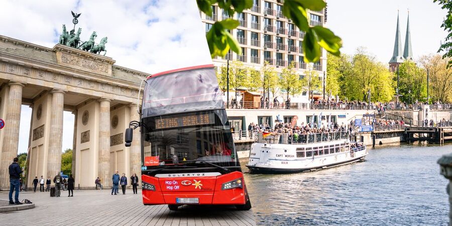 Berlin: Hop-On-Hop-Off Bus with Boat Cruise Option - Potsdamer Platz and the Gropiusbau area