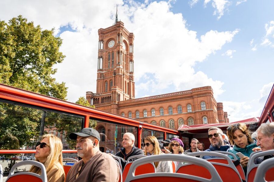 Berlin: Hop-On-Hop-Off Bus with Boat Cruise Option - Checkpoint Charlie and Gendarmenmarkt