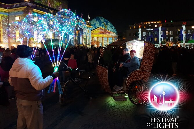 Berlin Night Tours - Romantic Night & Evening Tours Berlin - What the private rickshaw changes