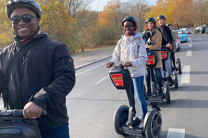 Berlin: One-Hour Segway Signature Tour - A respectful pause at the Holocaust Memorial