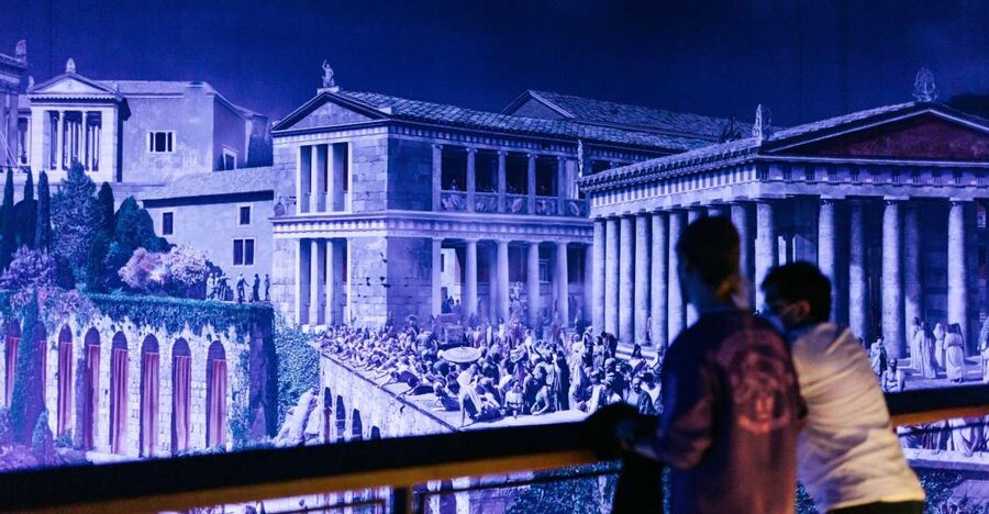 Berlin: "Pergamonmuseum. The Panorama" Exhibition Tickets - Entering the temporary exhibition at Am Kupfergraben 2