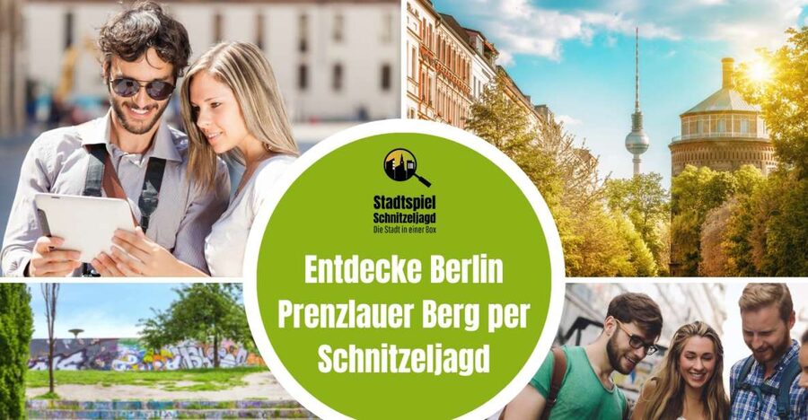 Berlin Prenzlauer Berg: Scavenger Hunt Self-Guided Tour - A neighborhood walk with a puzzle in hand