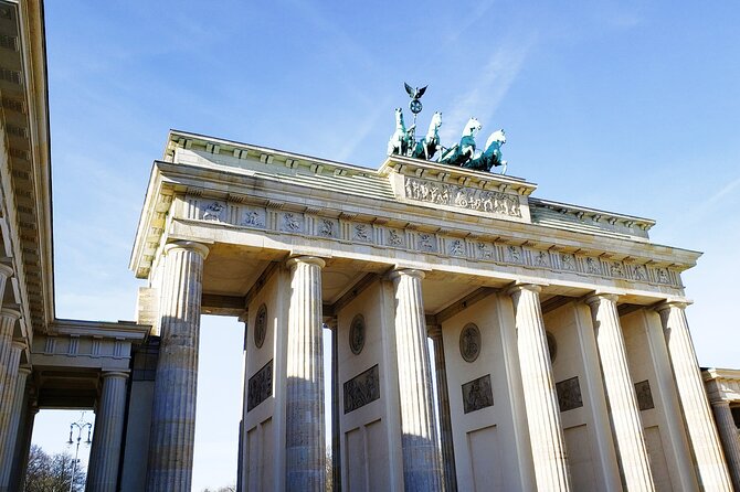 Berlin: Private Highlights Walking Tour with Local Guide and Hotel pickup - Brandenburg Gate, where Berlin changed direction