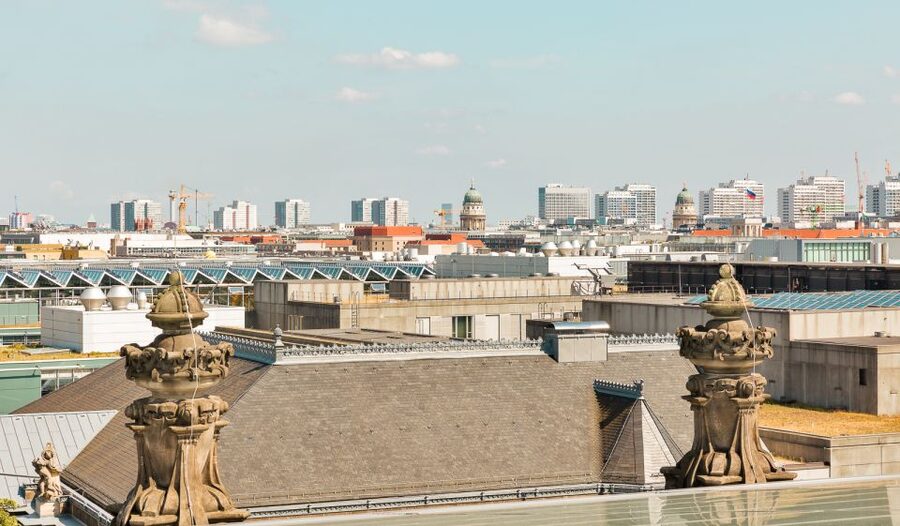 Berlin: Private Reichstag and Glass Dome Tour - Walking up through the famous glass dome