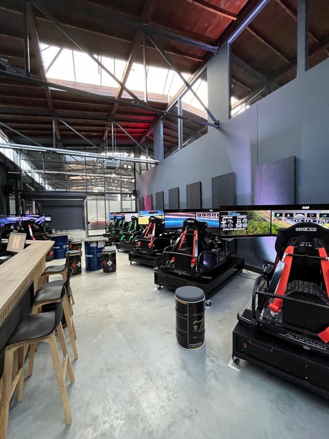 Berlin: Race Factory Full-Motion Racing Simulator Ride - Getting behind the wheel at Race Factory Berlin